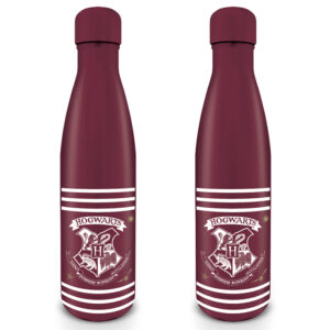 Pyramid Kovová láhev na nápoj Harry Potter (Crest & Stripes)