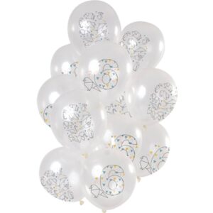 Balónky latexové 6 let 30 cm 12 ks