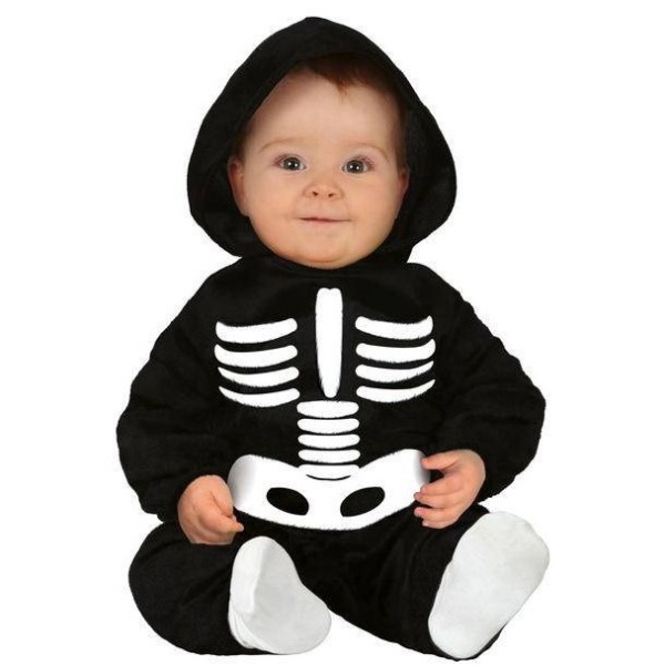 Halloween - Kostým pro batolata Kostlivec 18-24 měsíců