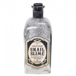 Halloween skleněná lahev na drink 9 x 9 x 24 cm