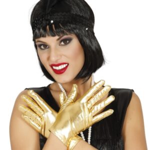 Rukavice zlaté 22cm