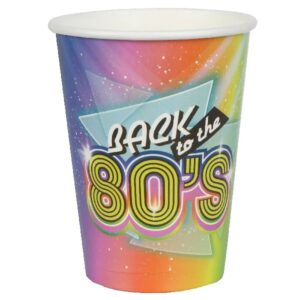 80s party - Kelímky papírové  10 ks