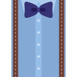 Blahopřání s obálkou Oblek