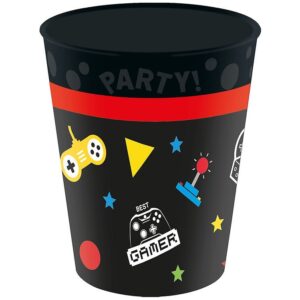 Kelímek plastový opakovaně použitelný Gaming Party 250ml 4ks