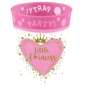 Kelímek plastový opakovaně použitelný My Little Princess 250ml 4ks