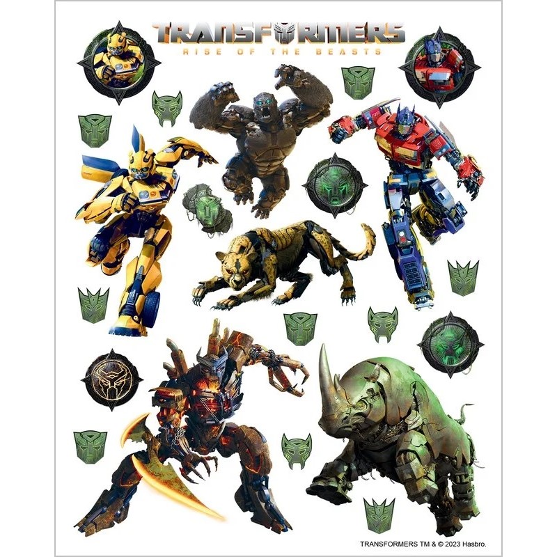 Nálepky Mini Transformers 13