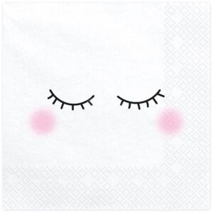 Pamper party -  Ubrousky Spící oči 33x33 cm