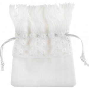 Pytlíčky bavlněné bílé 8 x 10 cm 4ks