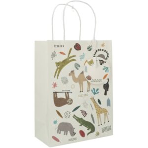 Safari party Nature – Tašky dárkové 6 ks 27 x 20 cm