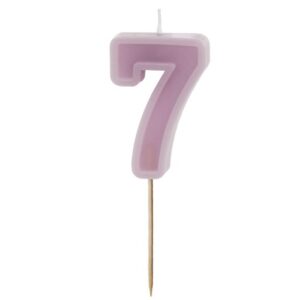 Svíčka narozeninová "7"