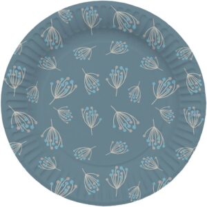 Talíře papírové kvetoucí baby boy 23 cm 8 ks
