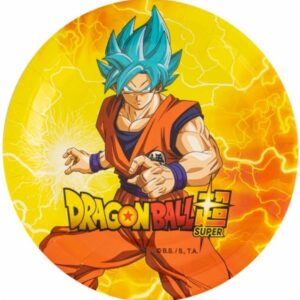 Talířky papírové Dragon Ball 18 cm 8 ks