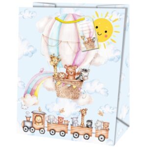 Taška dárková Malá Zvířátka v balónu 19 x 10
