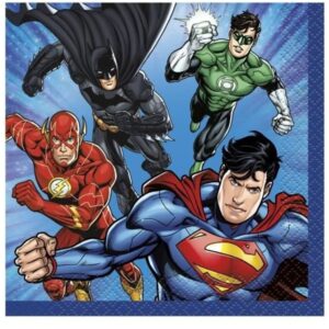 Ubrousky papírové Liga spravedlnosti 16ks