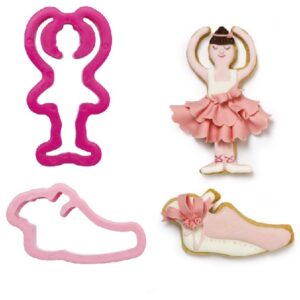 Vykrajovátka plastová Baletka 2 ks