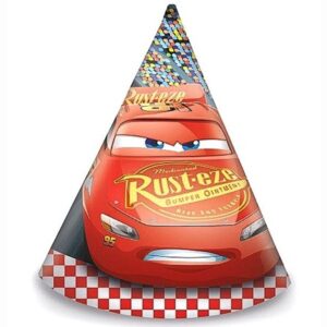 Cars 3 party -Čepičky papírové 6 ks