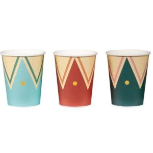 Kelímky papírové Cirkus 220 ml 6 ks