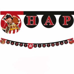 Pirátská party Pirátský ostrov - Banner "Happy birthday" 2 m