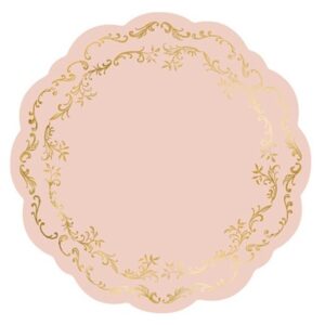 Prostírání růžové s ornamenty 35