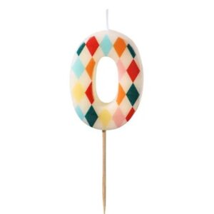 Svíčka narozeninová cirkus číslo 0