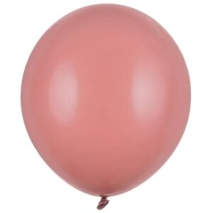 Balónky latexové pastelové divoká růže 43 cm 25 ks