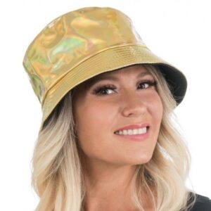 Klobouk zlatý bucket