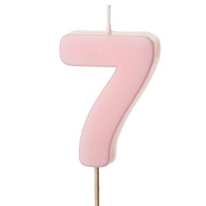 Svíčka narozeninová číslo 7