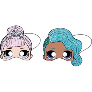 LOL Surprise - Masky papírové 6 ks