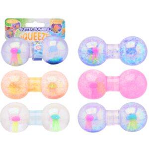 Mačkací činka se třpytkami