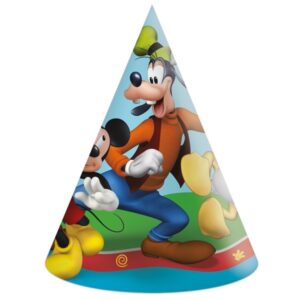 Mickey Rock The House - Čepičky na party  6 ks