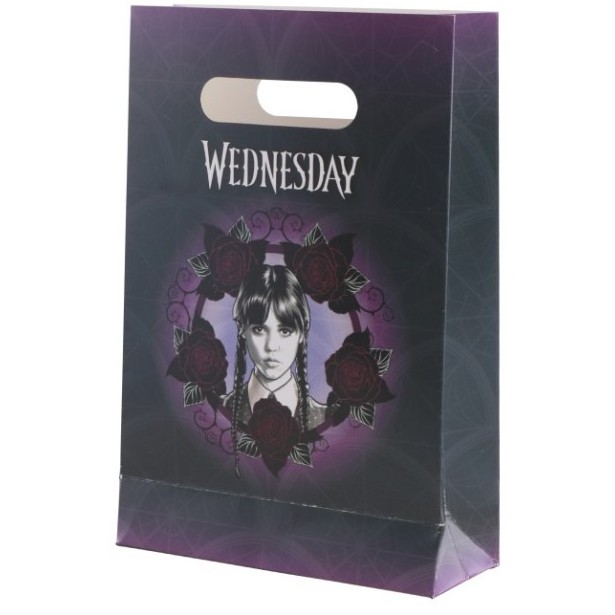 Wednesday party - Tašky papírové 4 ks