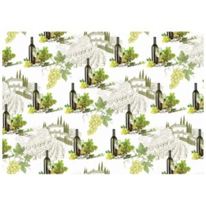 Balicí papír vzor vinařský 100x70 cm