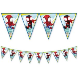 Girlanda vlaječková Spiderman a kamarádi