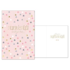 Přání Nejkrásnější místo je tam