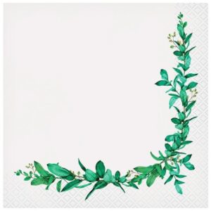 Ubrousky papírové Lístečky 33 x 33 cm 20 ks