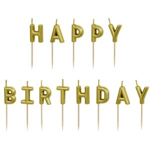 Svíčky narozeninové Happy Birthday