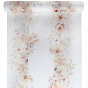 Šerpa stolová s bílými růžemi 36 cm "Něha"