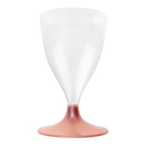 Skleničky plastové Rose Gold 10 ks