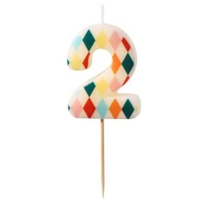 Svíčka narozeninová cirkus číslo 2