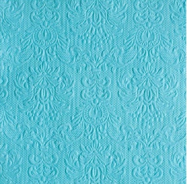 UBROUSKY Elegance světle petrolejové 33x33cm