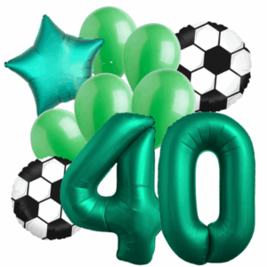 Balónkový buket Fotbal číslo 40