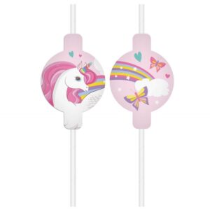 Brčka Jednorožec Rainbow Colors 4 ks