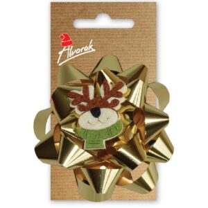 Hvězdice dárková Rudolf 10 cm