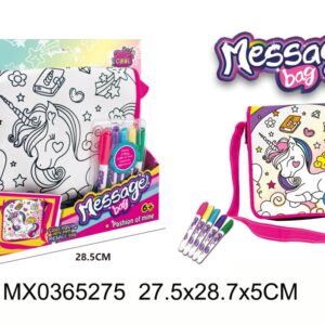 Kabelka na vymalování Message