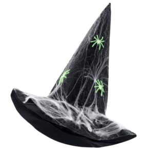 Klobouk plstěný se svítícími pavouky