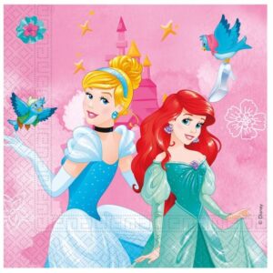 Princess Disney  - ubrousky papírové 20ks 33x33cm