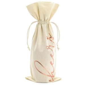 Pytlíčky bavlněné na víno Cheers 5 ks 15