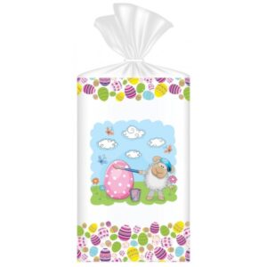 Velikonoční celofánové sáčky Velikonoce 15 x 24 cm 10 ks