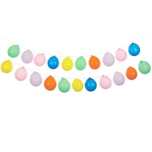 Balónková girlanda pastelový mix