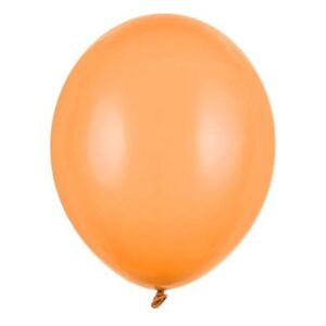 Balónek latexový pastelový oranžový 27 cm 1 ks